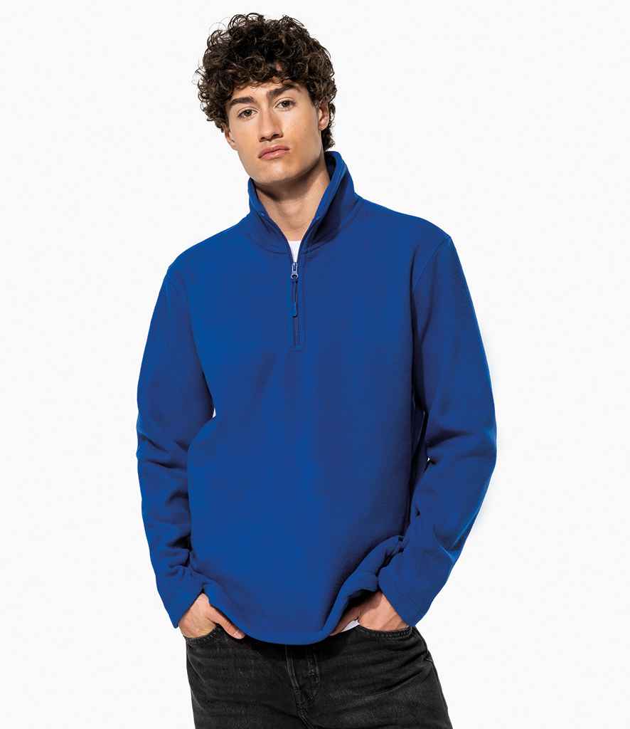 Kariban Enzo Zip Neck Micro Fleece - PenCarrie